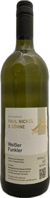 Weißer Funkler Glühwein 